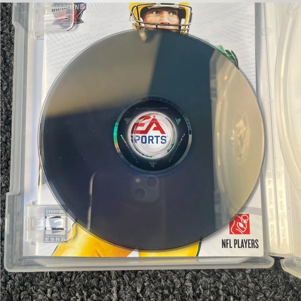 Madden NFL 09 Sony Playstation 3 2008 W Manual